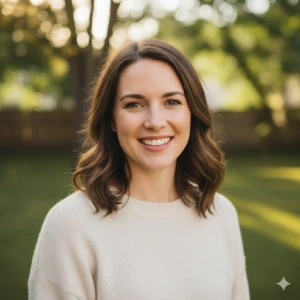 Friendly real estate investment consultant outdoors