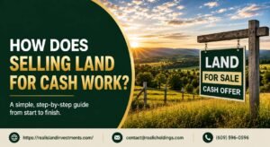 How Does Selling Land For Cash Work? What to Expect From Start to Finish